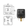 Relé 24V 5P 87 FLOSSER S/ Diodo 4254