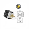 Relé 24V 5P 87 y 87A FLOSSER S/ Diodo 4262