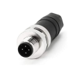 Conector M12 Recto 4 Pines Macho